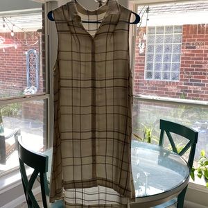 Casual button down dress